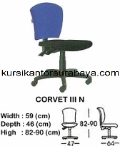 Kursi Staff & Sekretaris Indachi Corvet III N