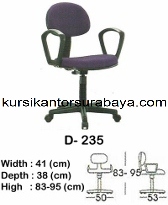 Kursi Staff & Sekretaris Indachi D-235