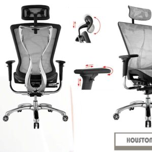 Kursi Kantor Direktur CARRERA HOUSTON BLACK